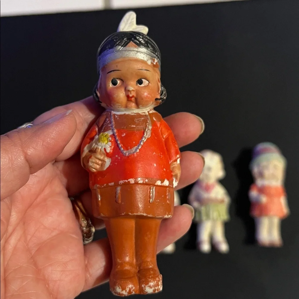 Vintage Frozen Bisque figurines, Japan - Picture 7 of 16